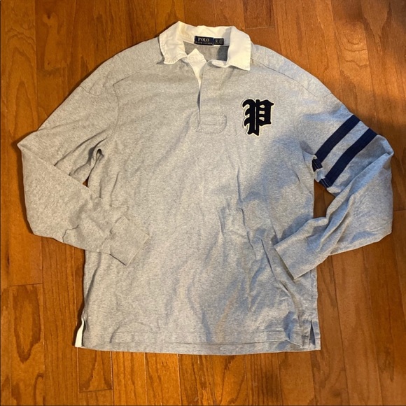 Polo Ralph Lauren Other - Super Quality Polo Ralph Lauren L/S Grey Rugby 67 Shirt